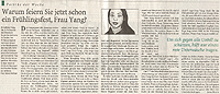 S&auml;chsische Zeitung vom 22. Januar 2005, Seite M1